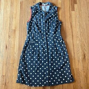Boden Iris Polka Dot Dress sz 6